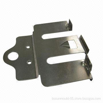 High-precision Metal Stamping Part with Powder Coating, Used for Electronic Application, Stamping
